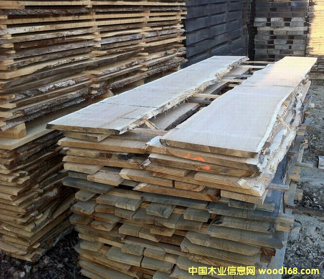 white oak unedged timberԔB
